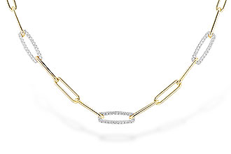 D310-00086: NECKLACE .75 TW (17 INCHES)