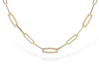 D310-00086: NECKLACE .75 TW (17 INCHES)