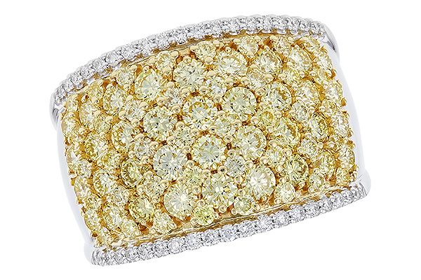 D310-02767: LDS DIA WED RG 2.19 YELLOW DIAS 2.37 TW