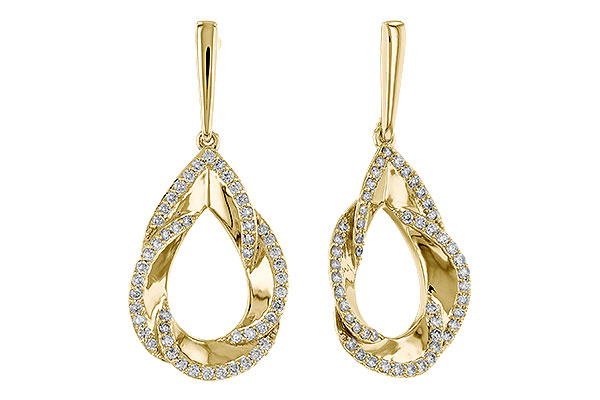 D310-92804: EARRINGS .50 TW