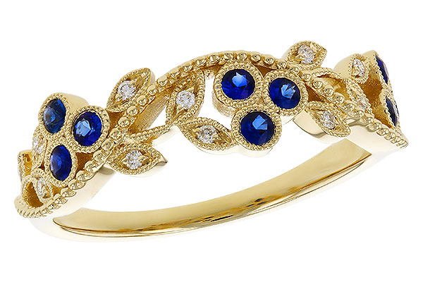 D310-99095: LDS WED RG .23 SAPPHIRE .29 TGW