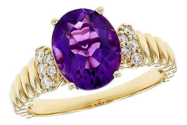 D311-81840: LDS RG 2.12 AMETHYST 2.26 TGW (10x8MM AMY)