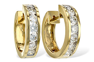 E037-29176: EARRINGS 1.50 TW
