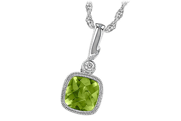 E220-07340: NECK .97 PERIDOT .99 TGW