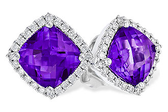 E220-07349: EARR 1.70 AMETHYST 1.85 TGW