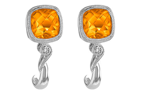 E220-07358: EARR 1.62 CITRINE 1.66 TGW