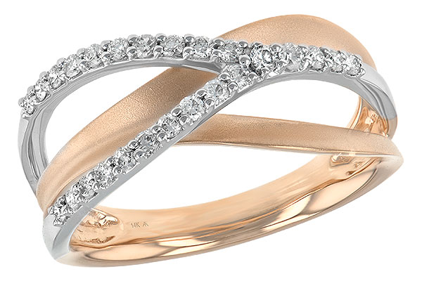 E221-88267: E132-78267 ROSE SHANK/WG TRIM .25 TW
