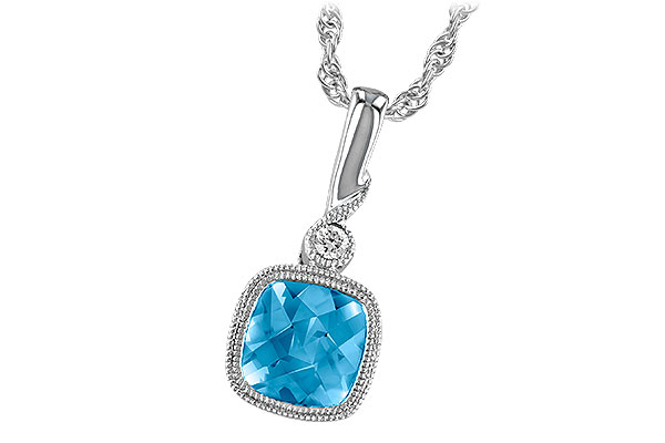 E222-79131: NECK 1.03 BLUE TOPAZ 1.05 TGW