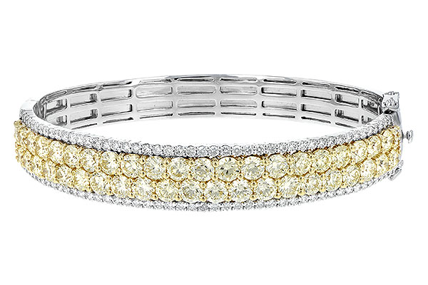 E225-48204: BANGLE 8.17 YELLOW DIA 9.64 TW