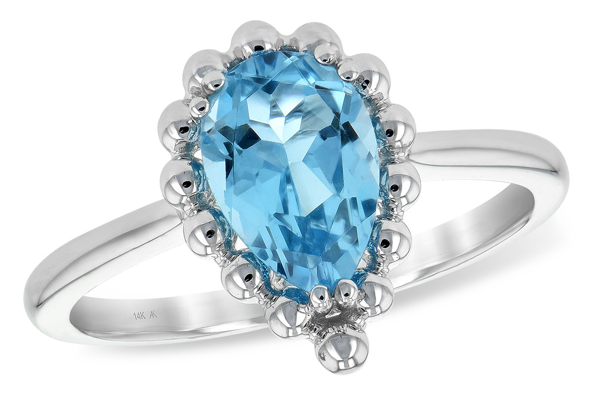 E225-49167: LDS RG BLUE TOPAZ 1.55 CT