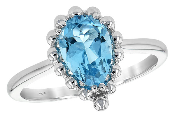 E225-49167: LDS RG BLUE TOPAZ 1.55 CT