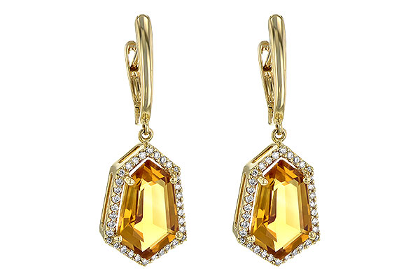 E226-37313: EARR 3.80 TW CITRINE 4.05 TGW