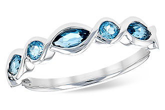 E309-11867: LDS RG .60 TW BLUE TOPAZ