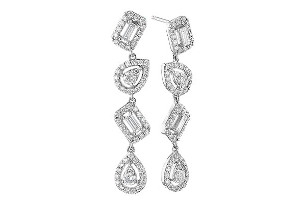 E309-12749: EARR .12 TW BAGUETTES .70 TW