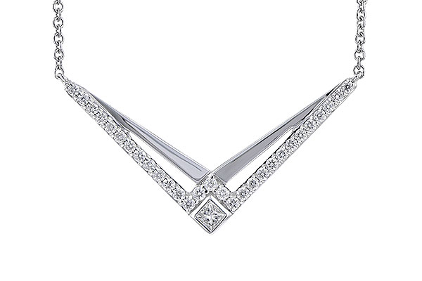 E309-16413: NECKLACE .22 TW