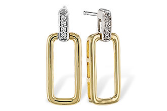 E310-08222: EARRINGS .04 TW