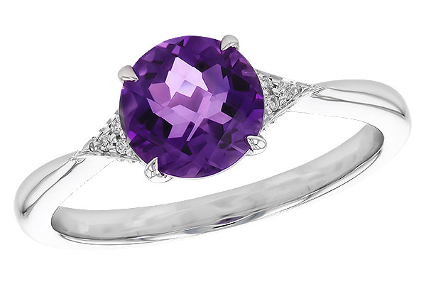 E310-08249: LDS RG 1.28 AMETHYST 1.30 TGW (7MM RD)
