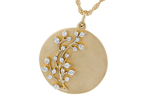 E310-90940: NECKLACE .24 TW