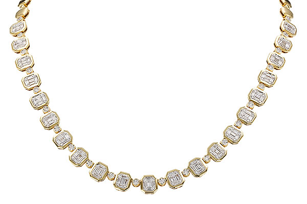 E310-90967: NECKLACE 1.39 BAG 1.80 TW (16")