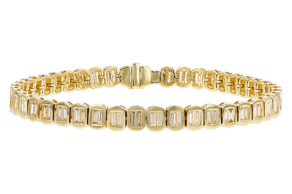E310-90976: BRACELET 2.30 TW BAGUETTE (7")