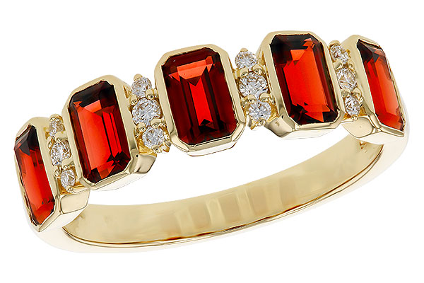 E310-93676: LDS RG 1.62 TW GARNET 1.74 TGW