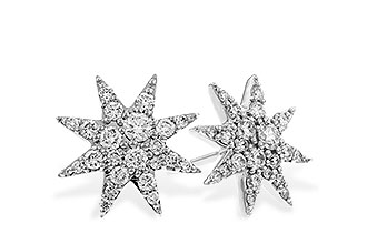 E310-97304: EARRINGS .50 TW