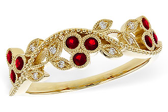 E310-99095: LDS DIA RG .22 RUBY TW .28 TGW