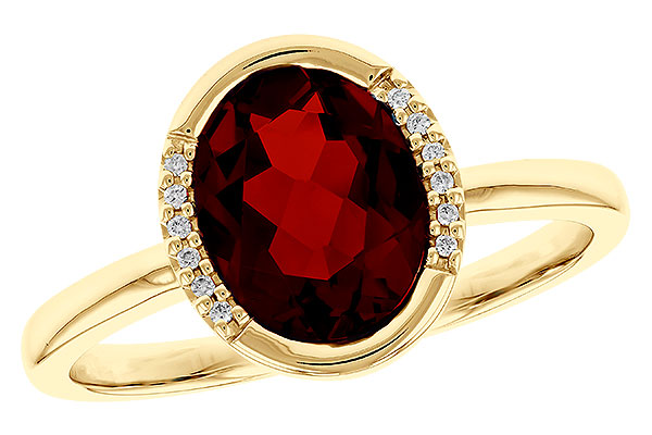 E311-82776: LDS RG 2.02 TW GARNET 2.05 TGW (9x7 GAR)