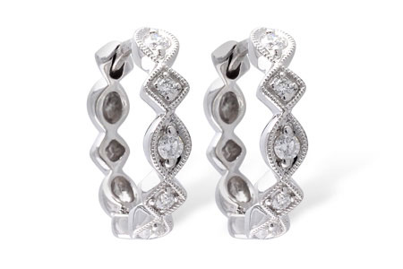 F037-27276: EARRINGS .22 TW
