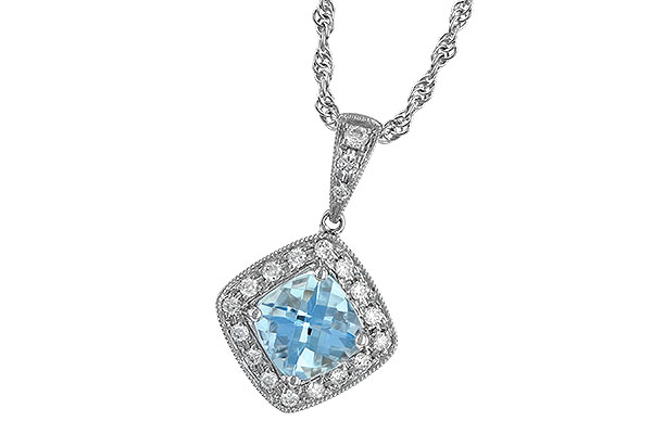 F042-72758: NECKLACE .80 AQUA .93 TGW