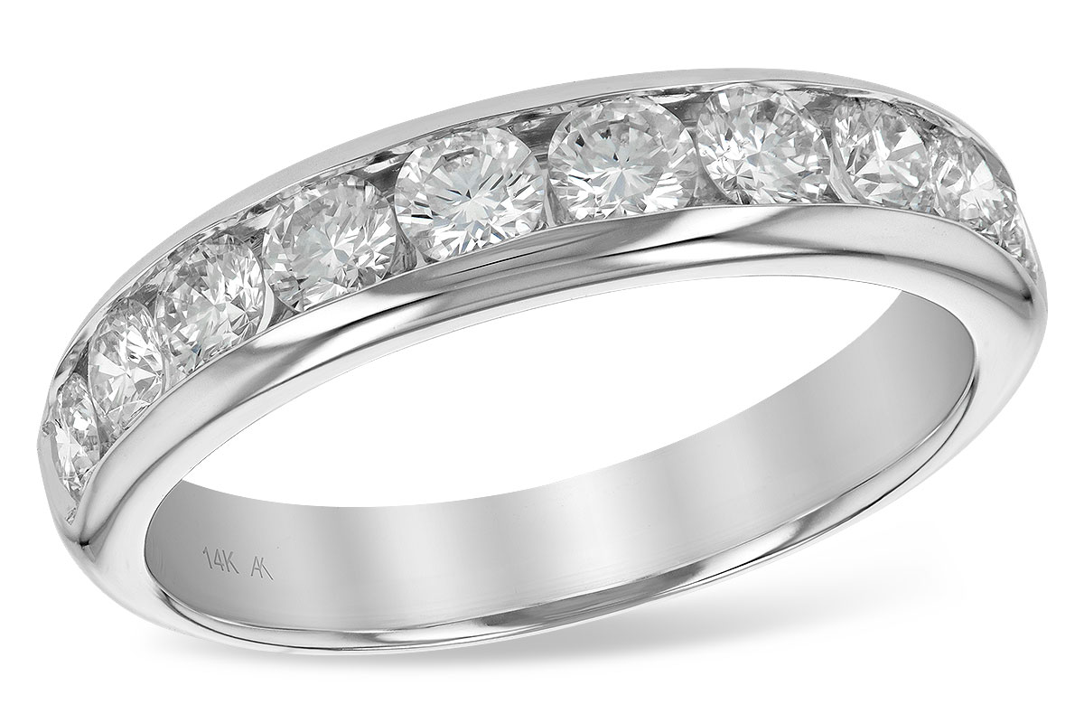 F129-14604: LDS WED RG 1.00 TW (10 STONES)