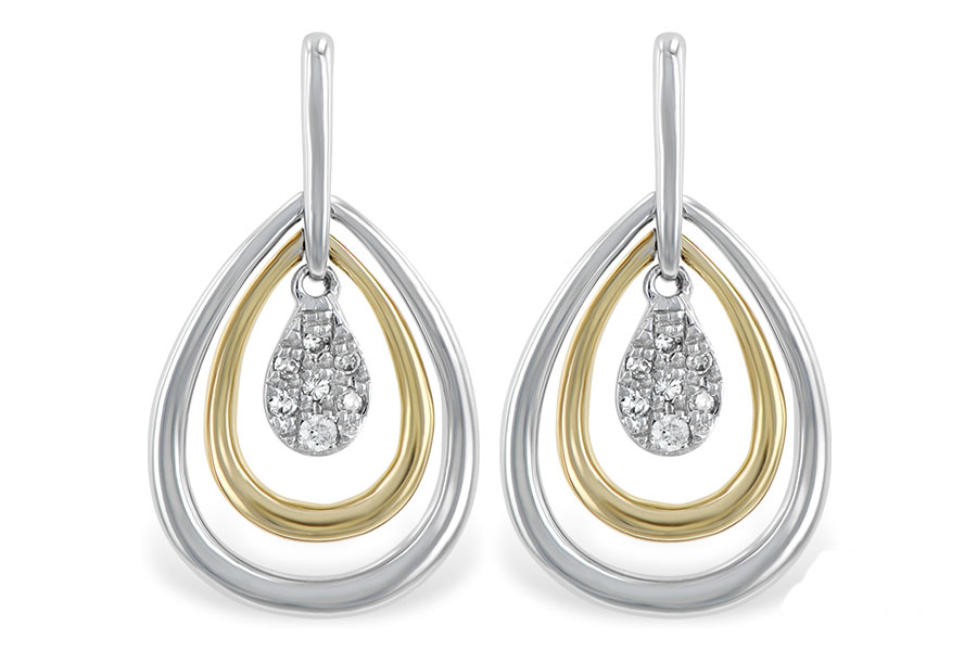 F220-03722: EARRINGS .06 TW