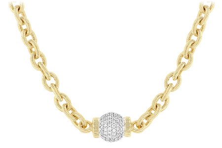 F220-07285: NECKLACE 1.27 TW (17.25 INCHES)