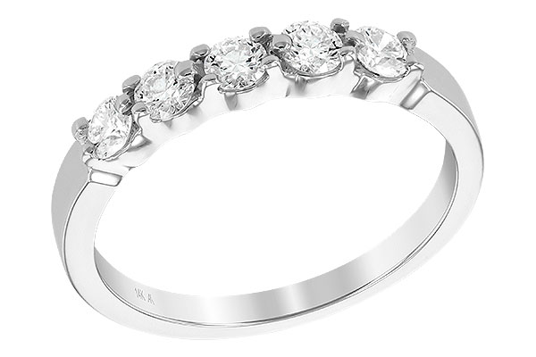 F221-85476: LDS DIA WED RG .50 TW (5 STONES)