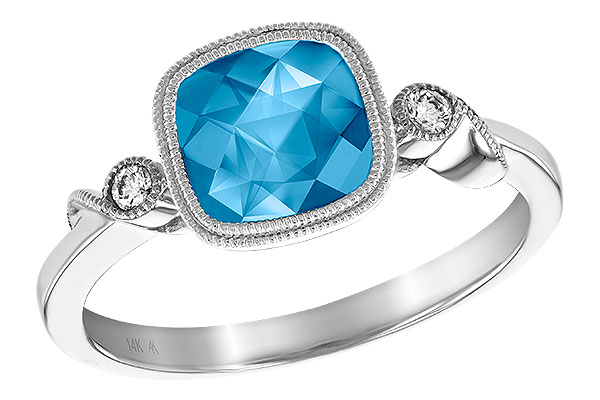 F222-79131: LDS RG 1.66 BLUE TOPAZ 1.71 TGW