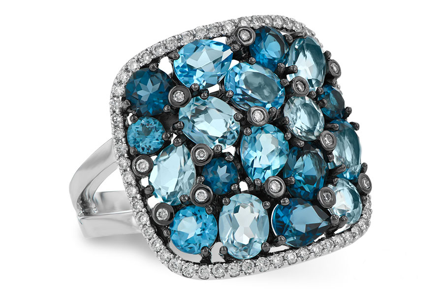 F223-68213: LDS RG 3.67 BLUE TOPAZ 3.94 TGW
