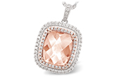 F224-58222: NECK 4.20 MORGANITE 4.66 TGW