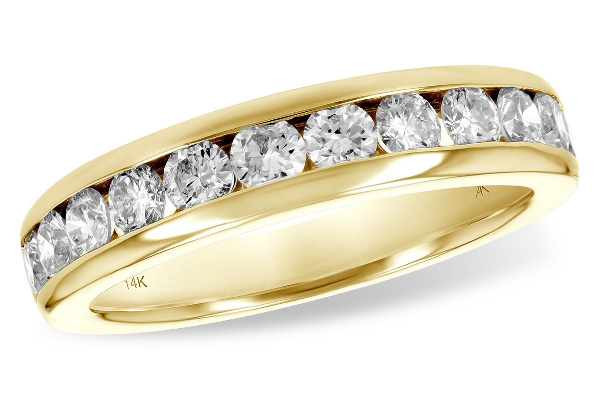 F224-61876: LDS WED RG 1.00 TW (12 STONES)