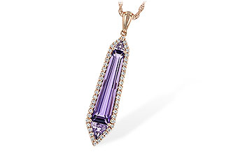 F225-46449: NECK 2.62 AMETHYST 2.85 TGW