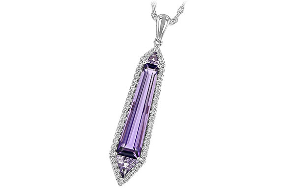 F225-46449: NECK 2.62 AMETHYST 2.85 TGW