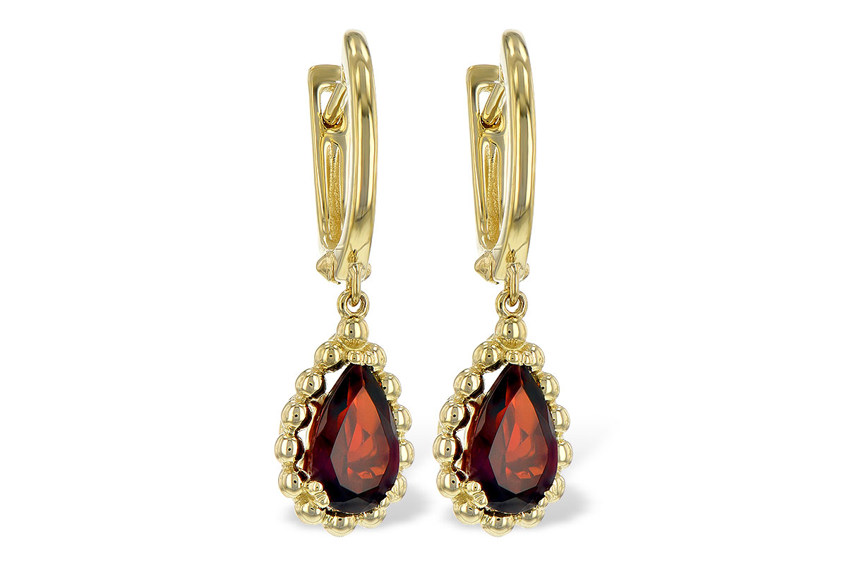 F225-49167: EARR 1.82 GARNET TW