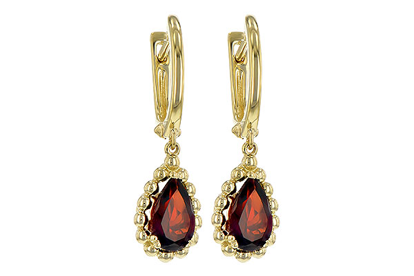 F225-49167: EARR 1.82 GARNET TW