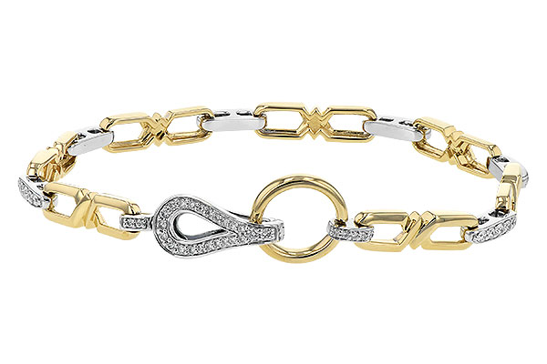 F225-53685: BRACELET .62 TW