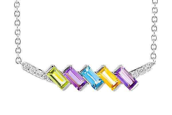F309-16422: NECK .53 SEMI-PRECIOUS .58 TGW