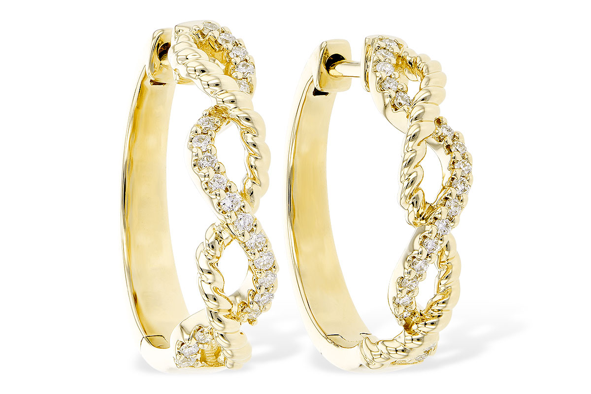 F309-16431: EARRINGS .18 TW