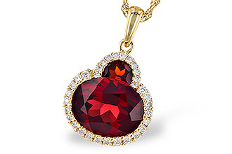 F309-16440: NECK 3.02 TW GARNET 3.16 TGW