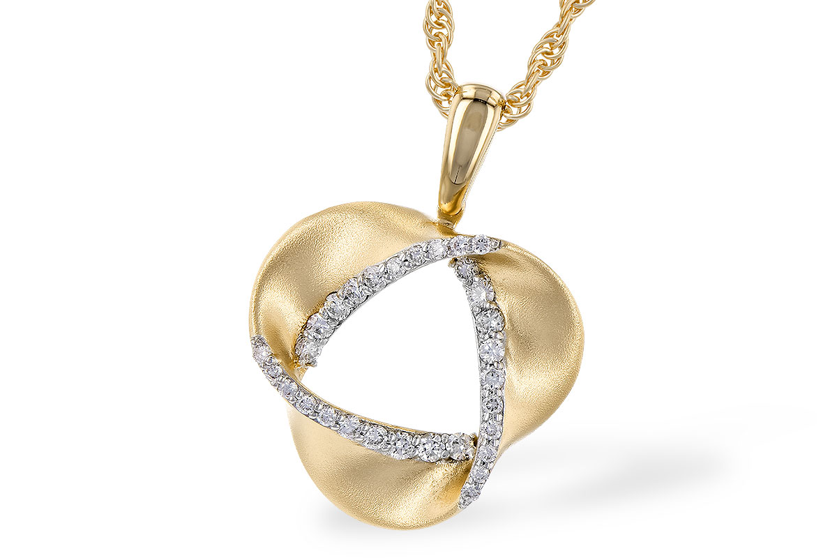 F309-17358: NECKLACE .20 TW