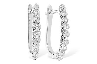 F310-02749: EARRINGS .50 TW