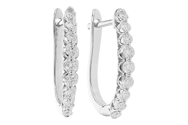 F310-02749: EARRINGS .50 TW