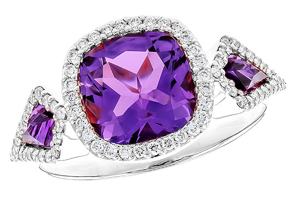 F310-02767: LDS RG 1.98 TW AMETHYST 2.24 TGW
